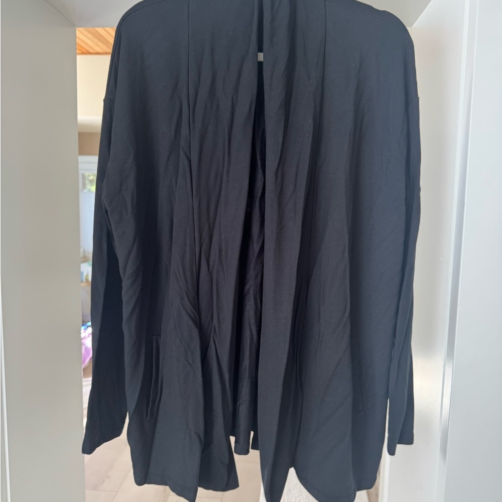 A New Day: Elegant Black Women's Jacket / Cardigan